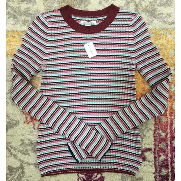American Eagle Outfitters Tops - NWT American Eagle super soft striped top, Small